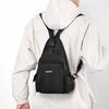 Men's Bag Multifunctional Chest Bag Travel Crossbody Bag Backpack