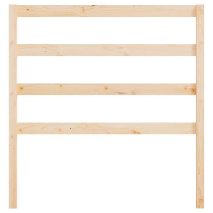 VidaXL Headboard 96x4x100 Cm Solid Pine Wood 817620