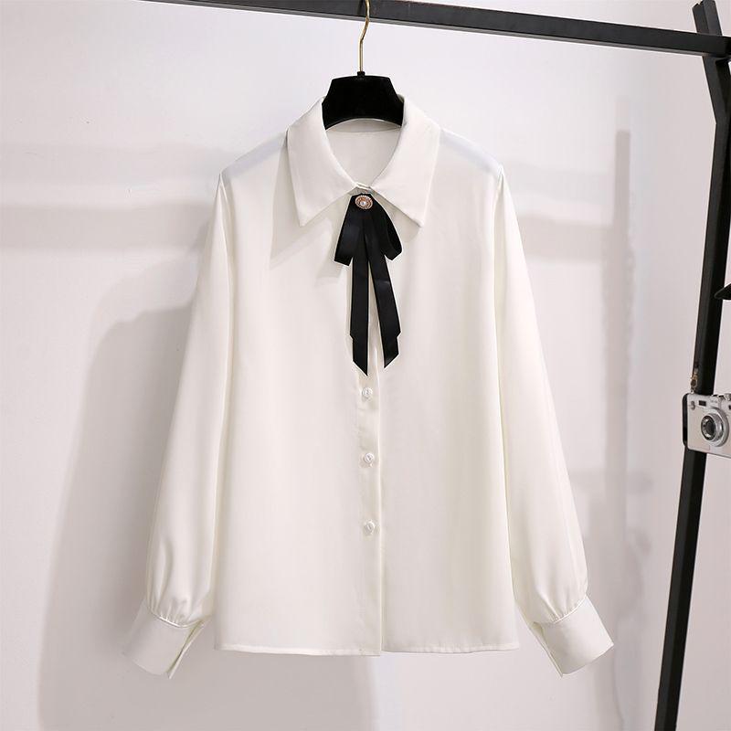 Women s Civil Servant Interview Skirt Set - 2026 Spring/Autumn Formal Wear with Long Sleeve White Shirt S белого топа