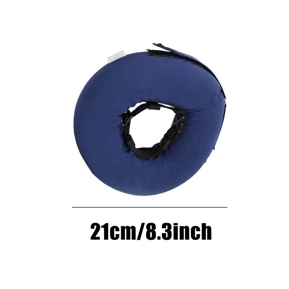 Dog Cone Alternative Soft Pet Donut Neck Cone Puppy Neck Donut Collar for Injury Recovery Licking Prevention Daily Wear Travel