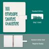 100-Day Cross-Border Savings Challenge Notebook for Couples