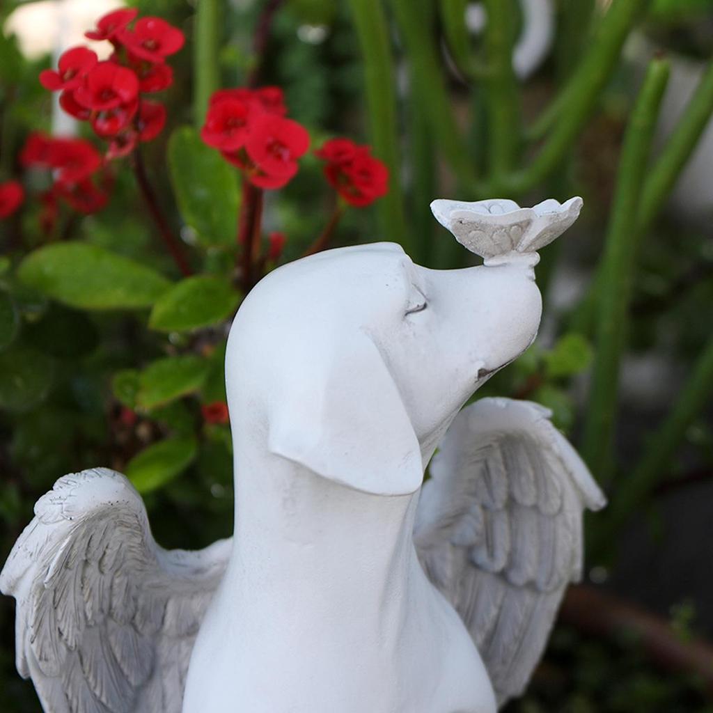 Creative Angel Dog Resin Souvenir