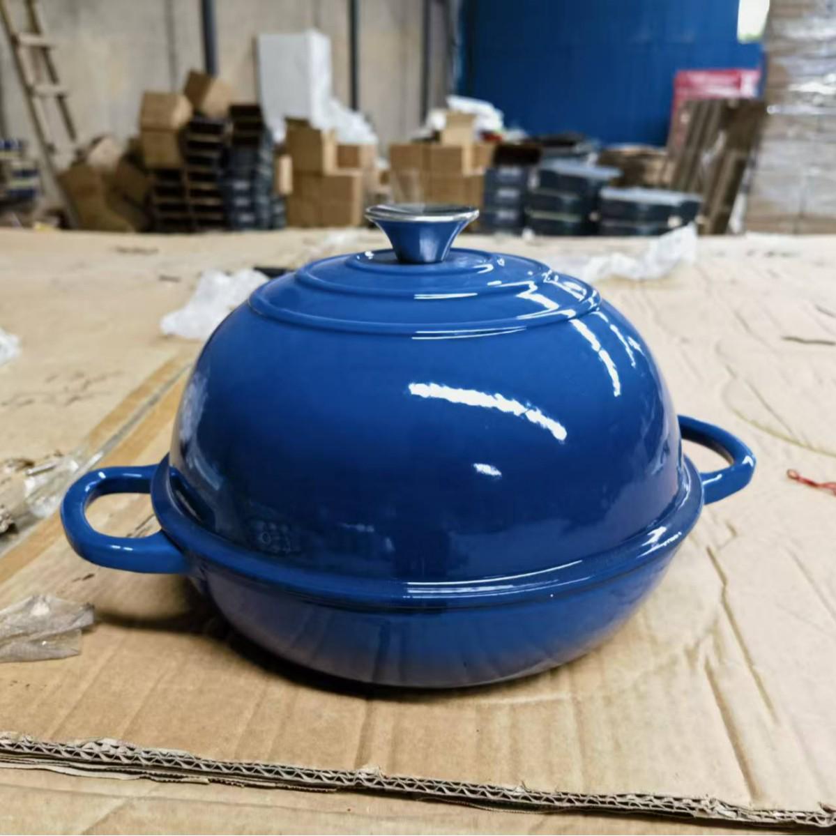 26cm Non-Stick Emaljēts Čuguna Maizes Pods