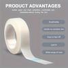 4 Rolls Paper First Aid Surgical Tape: 1" X 10 Yards, Lightweight, Breathable, Microporous, Self-Adhesive, Latex-Free, Hypoallergenic