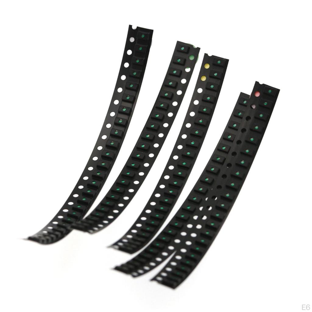 ( x 20 pcs = 100 pcs) 0805 SMD LED Lights Assorted Kit, Bright Lighting Bulb Lamps,Electronics