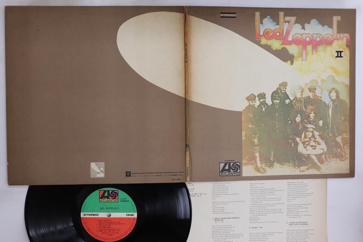 

LP Record LED ZEPPELIN - Led Zeppelin II P8042A ATLANTIC 1971 Japan Rock Used