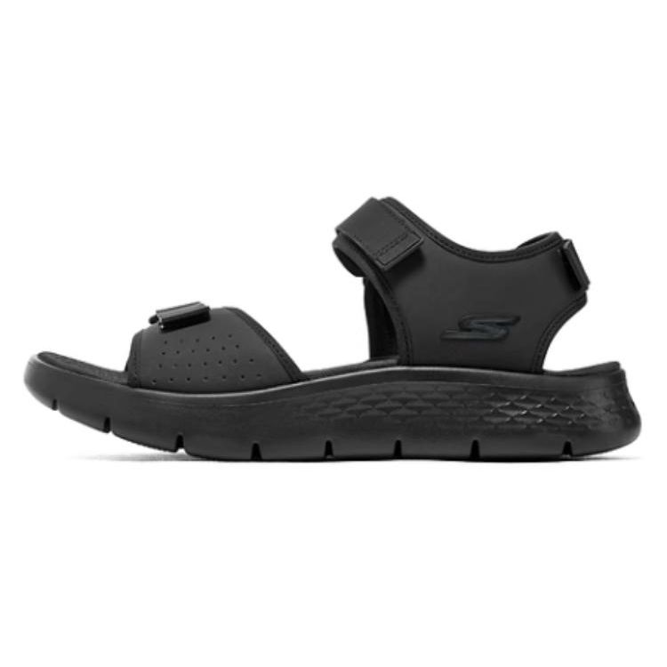 Skechers Go Walk Flex Simple Comfortable Durable Non-Slip Beach Sandals Men sandals Black 229205-BBK 41