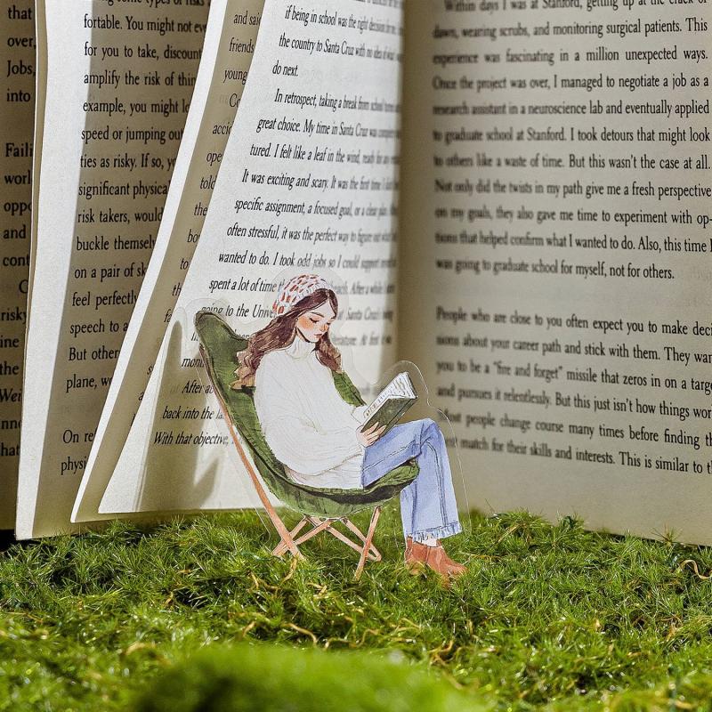 30 ks/balení Estetické nálepky Štítky Čtenářka Samolepky Dekorativní Deník Album Materiál Scrapbooking Potřeby