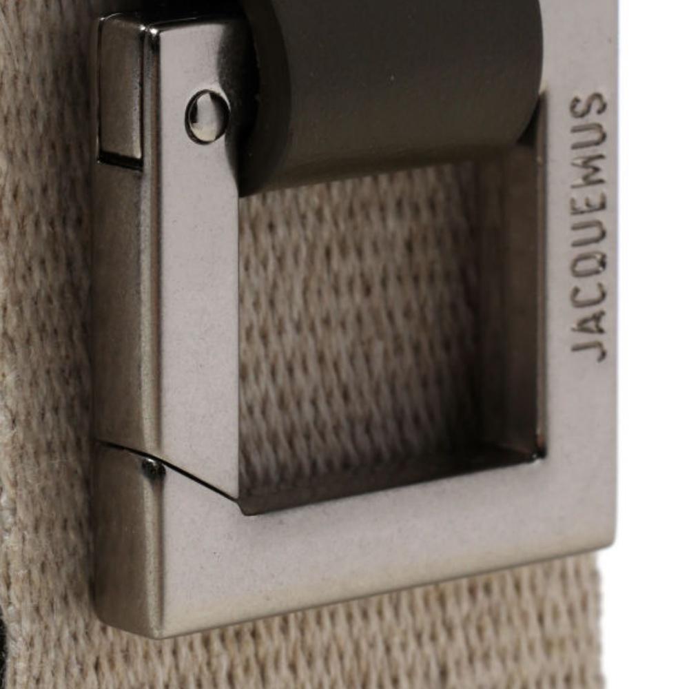 Jacquemus Minimalist Fashion Versatile Daily Commuter Fabric Crossbody Bag Men bags Dark-Khaki JAQBGBA0910MK