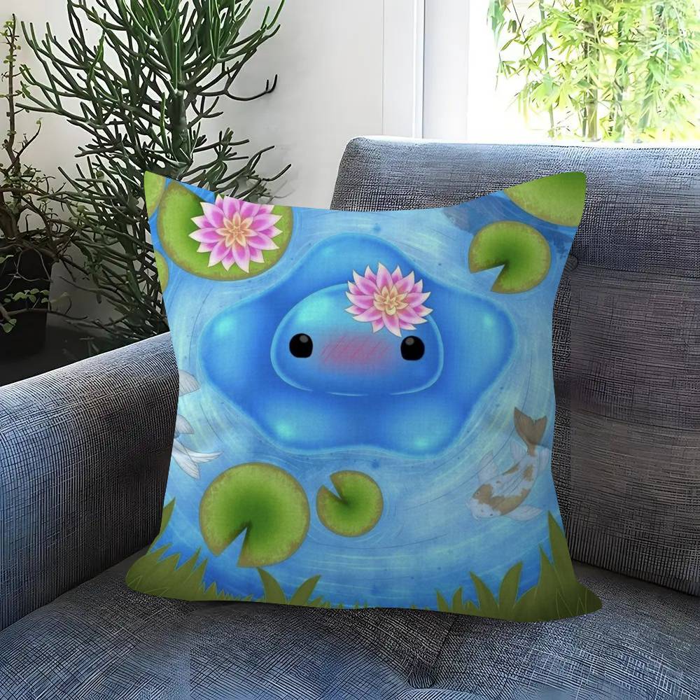 Game S-Slime Rancher 45*45Cm Cushion Cover Pillow Cover Decor Pillowcase Home Pillowcase For Couch Pillow
