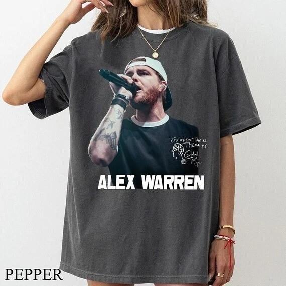 New Alex Warren Unisex T Shirt, Tour Music Alex Warren Tour 2026 BL1923 XXXXL