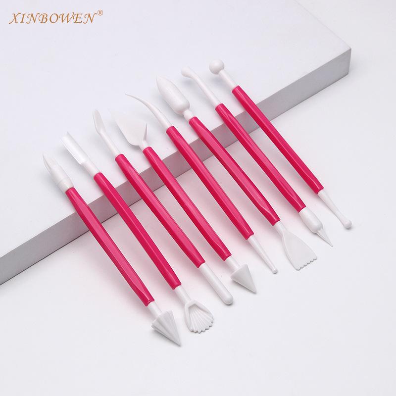 

8-Piece Plastic Clay Sculpting and Pottery Tool Set for Children