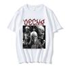Eddie Munson Summer Printed Tshirt Fashion Casual Cotton Tshirt Y2K Street Clothing Men Women Tshirt Hotselling