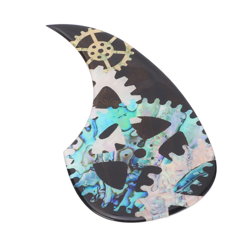 Acoustic Guitar Pickguard Self Adhesive Guitar Scratch Guard Plate Guitar Replacement Parts for Acou