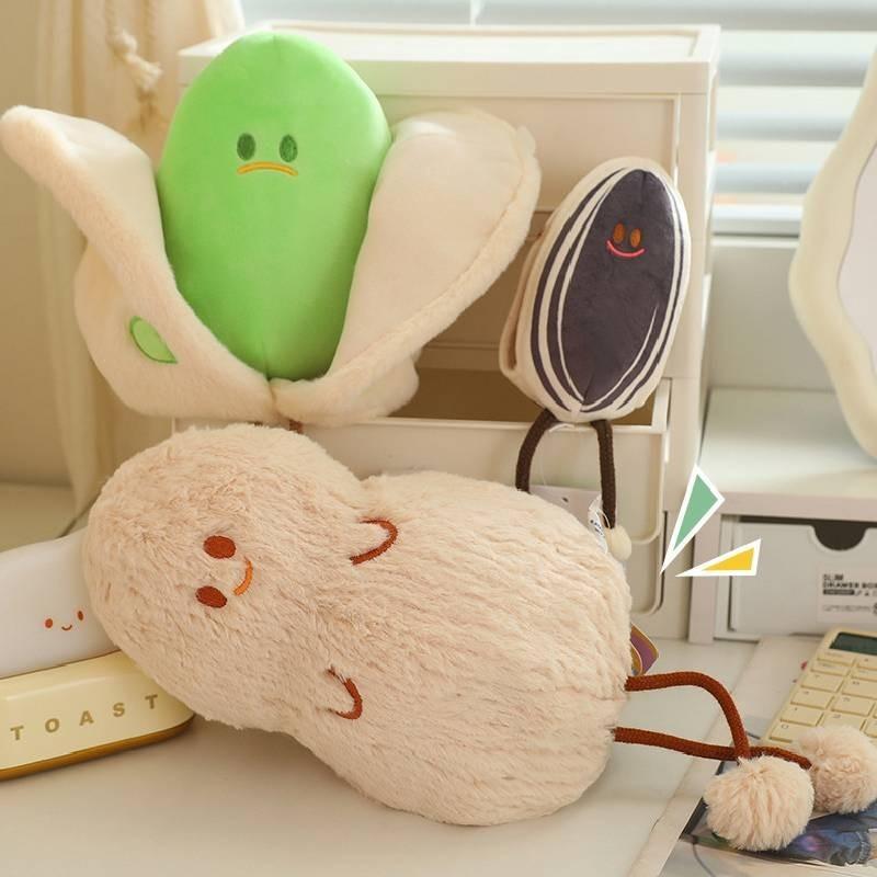 Adorable Plush Doll Family Nuts Series Stuffed With Pp Cotton Cute And Soft