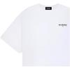 WE11DONE Comfortable Minimalist Logo Letter Round Neck Short Sleeve T-Shirt Unisex Tops WD-TT1-26-920-U-WH