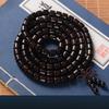 Red Light Sandalwood, Black Sandalwood, Ebony, Black Sandalwood, Buddha Beads, Wenwan Bracelet Sandalwood 108 Rosary Beads.