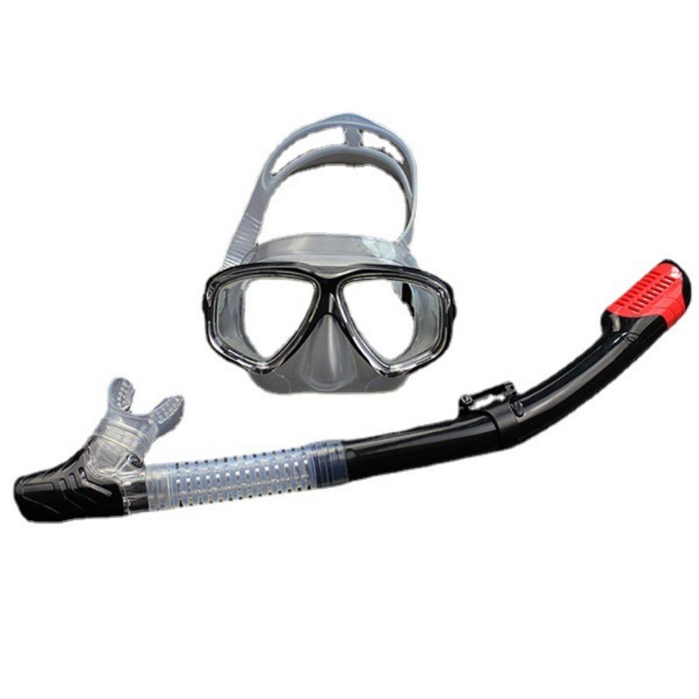 Schnorchel Kinder Set Voll Trocken Taucherbrille