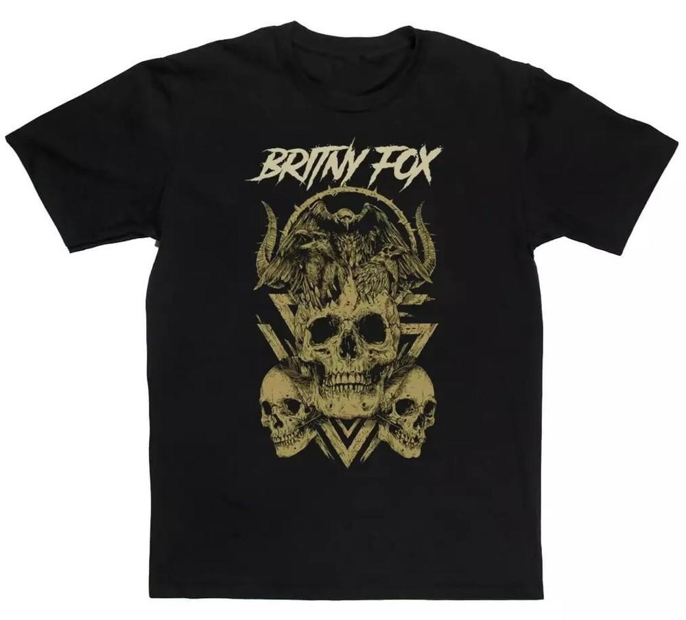 BRITNY FOX BAND Shirt Black Unisex S-234XL NI1045 Unisex T-Shirt M