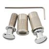 Wilkinson M Series WOGT3 Pigtail Type Bridge Chrome 10.5mm Wrap-Around Tailpiece,