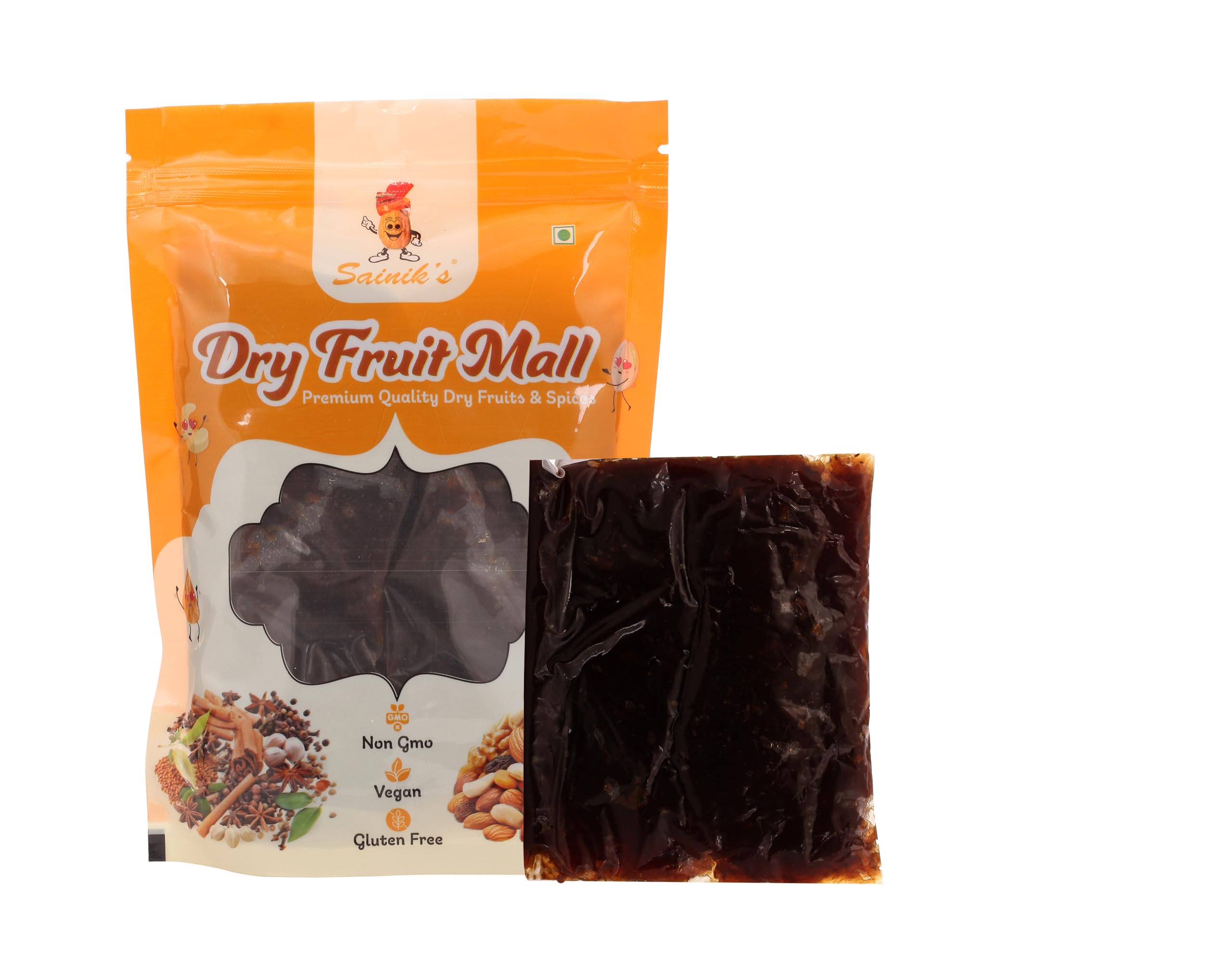 

Sainik s Dry Fruit Mall - Natural Gulkand | Pure Sun-Cooked Damask Rose Petals & Rock Sugar | Digestive & Natural Coolant | No Artificial Flavors