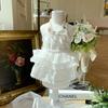 Soft Pet Summer Clothes Lace Cat Flying Sleeve Skirt Pet Supplies Pet Princess Dress  Summer