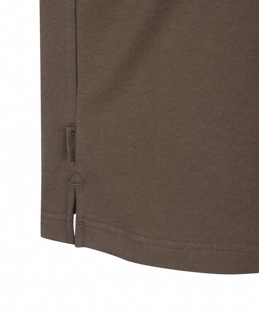 DISCOVERY EXPEDITION Men'S Hooded Long-Sleeve T-Shirt (Brown)
