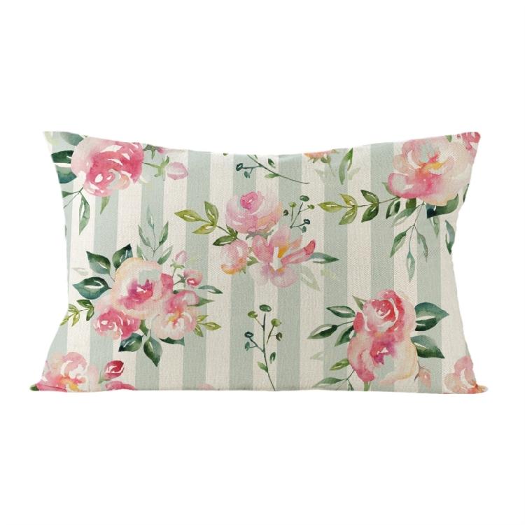 Spring Pillow Cover Soft Comfortable Cushions Case for Farmhouses Home Bedroom