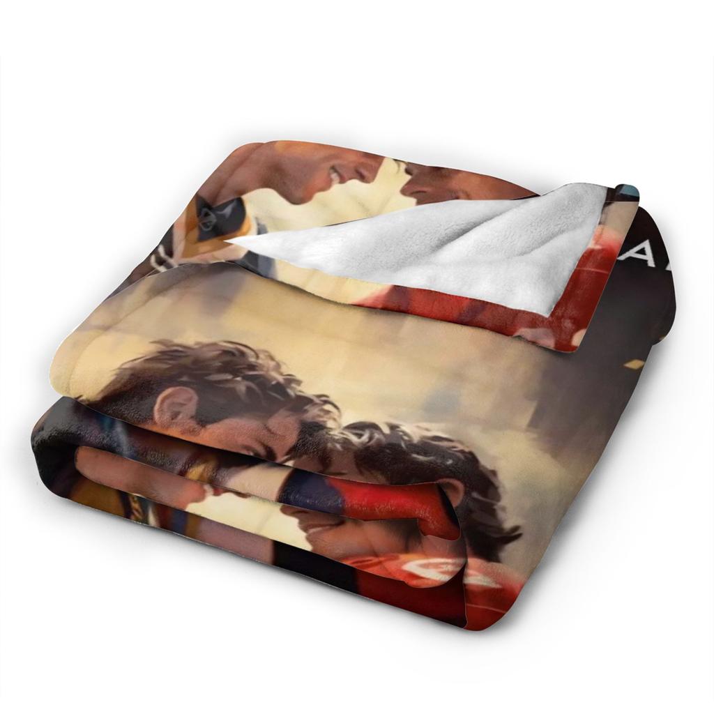 Heated Rivalry Wool Blankets Canadian TV Show Awesome Throw Blanket for Sofa Bedding Lounge 150*125cm Rug Piece,