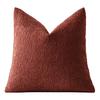 Textured Cushion Cover Boucle Cover, Cozy Throw Pillow Case, Decorative Solid Color for Sofa Couch Living Room Bedroom, 18 x Inch Cases