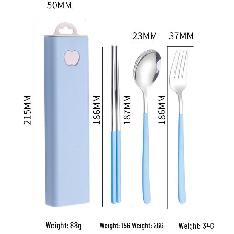 304 Stainless Steel Portable Utensil Set