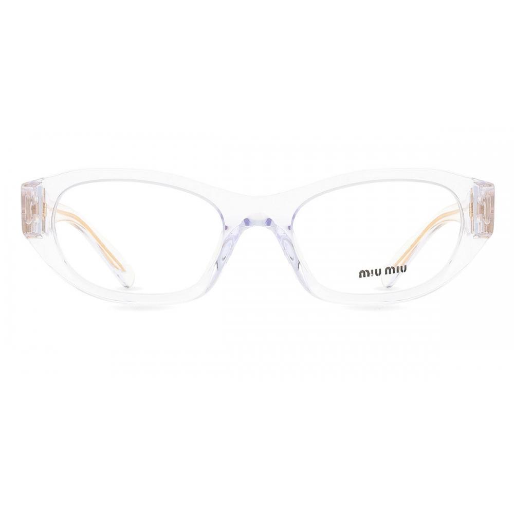 Miu Miu Mu03wv 15z1o1 Women Eyeglasses Clear/51-19-140