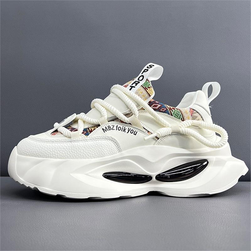 

Light luxury high-end platform dad shoes autumn new double airbag sports and leisure trend bjd 38 белый