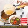 High Heat Resistant Soup Ladle 2 in1 Soup Drain Colander New Vegetable Strainer  Kitchen Use