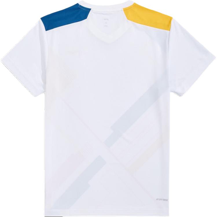 Li-Ning Comfortable Casual Breathable Quick-Dry Badminton Apparel Unisex Apparel Standard-White AAYU235-2