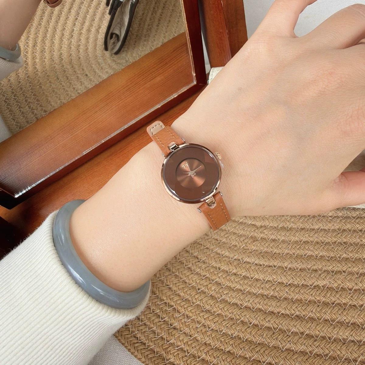 Caramel Color Caramel Fashion Belt Women S Watch