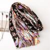Women'S Fashion Printed Handkerchief, Luxury Style Sunshade Scarf, New Fringe Shawl for Outdoor Travel
