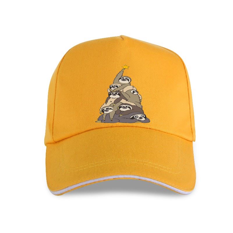 

Новая кепка, шляпа 2023 2023, модная рождественская елка, ленивцы, мопс, французский бульдог, принт, унисекс, хипстерская бейсболка, повседневные топы