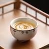 Gold Inlaid Jade Ru Kiln Ceramic Tea Cup
