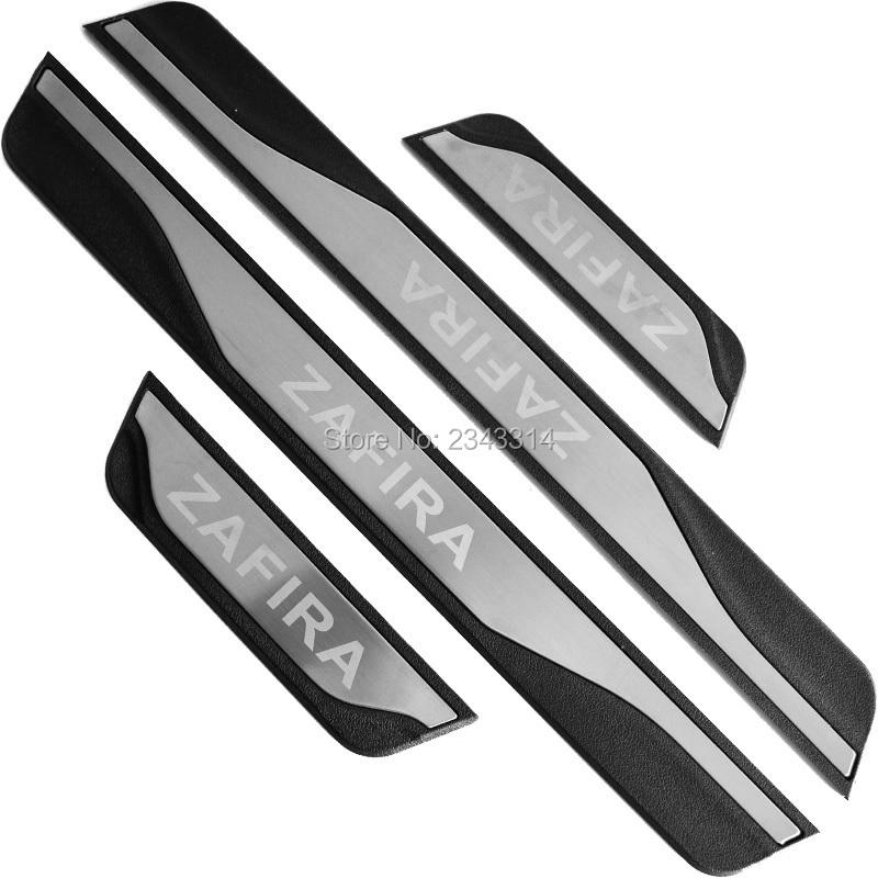 For Opel Zafira E Life Tourer C Accessory 2011-2024 2025 Stainless Car Door Sill Scuff Kick Plate Protector Cover Trim Styling