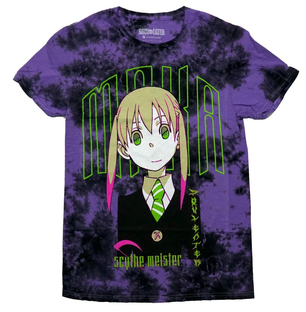 Soul Eater New Adult T-Shirt Large Image of Scythe Meister Tie Dye