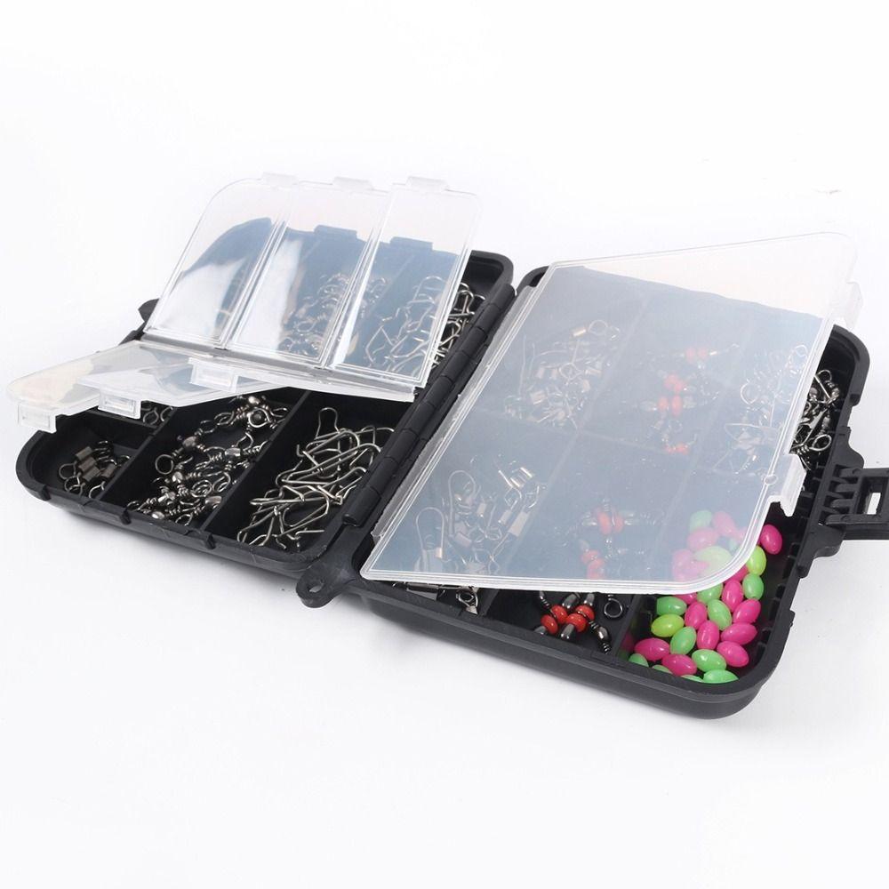 Replacement Fittings Fishing Swivel Snaps Boxed Pins Barrel Snap Clips  Bass Trout Carp Fishing