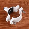 Morsetti a Sella per Tubo di Scarico Acque Reflue Ro Water 40mm Connessione Rapida per Tubo OD 1/4" Osmosi Inversa Acquario M4YD