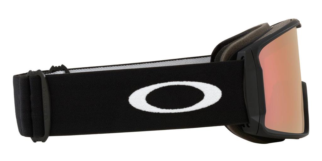 Oakley LINE MINER L Matte Rose Gold Iridium One Size Goggles, Black/Prizm Lens,