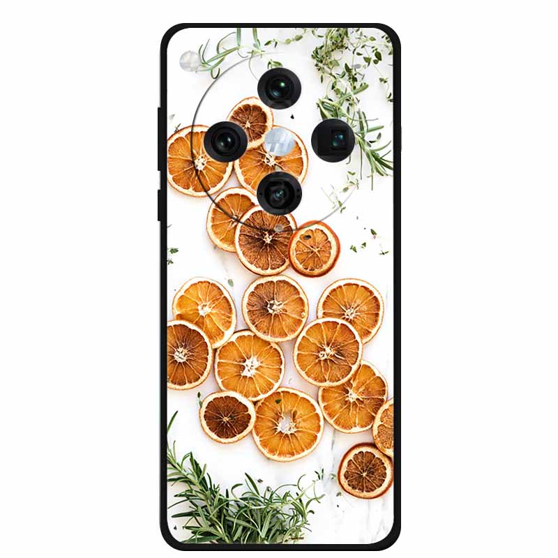 Christmas Cover For Oppo Find X8 Pro 5G 6.78"Black Silicone Cases TPU Santa Claus Christmas Tree Back Cover For Oppo Find X8 5G