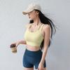 New High-Intensity Shock-Proof Professional Sports Bra with Integrated Fake Two-Piece Design 2026 Yoga Vest Quick-Drying for Women