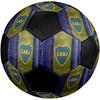 Pallone da Calcio Boca Juniors, colorato, adatto a tutte le età, cucito a macchina, materiale PVC, qualità da competizione, resistente e con elevato rimbalzo