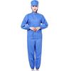 Unisex Dustproof Long Sleeve White Lab & Food Workwear Hygiene Suit with Customizable Logo