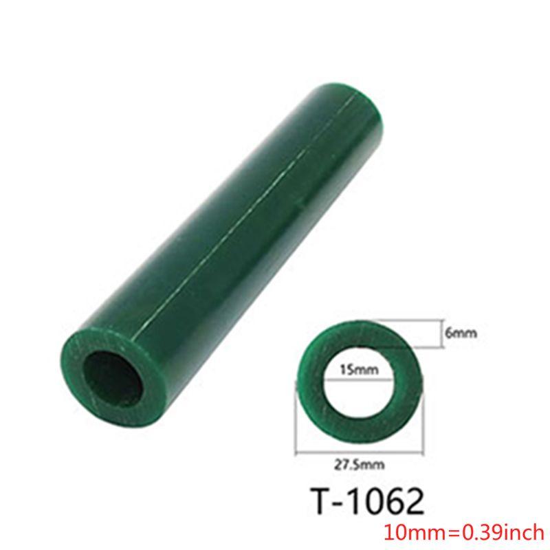 6Pcs Hard Wax Solid Carving Wax Tube Flat Side Tube Carved Sculpture Carving