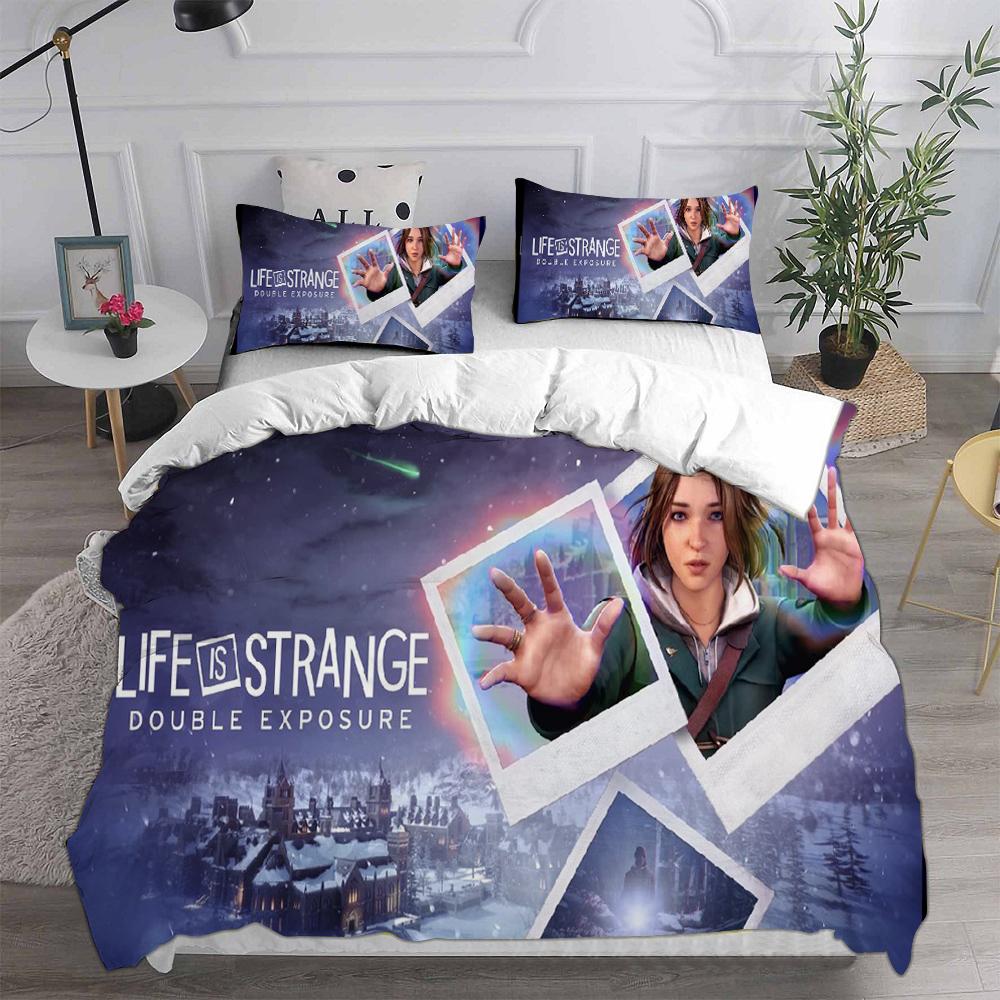 Life Is Strange Bedding Sets Eu Single Us Twin Comforter Quilt Bed Cover Duvet Cover Pillow Case 2-3 Pieces Sets Kids Adult Size